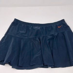 Nike Navy Blue Tennis Athletic Skirt Skort Size Medium